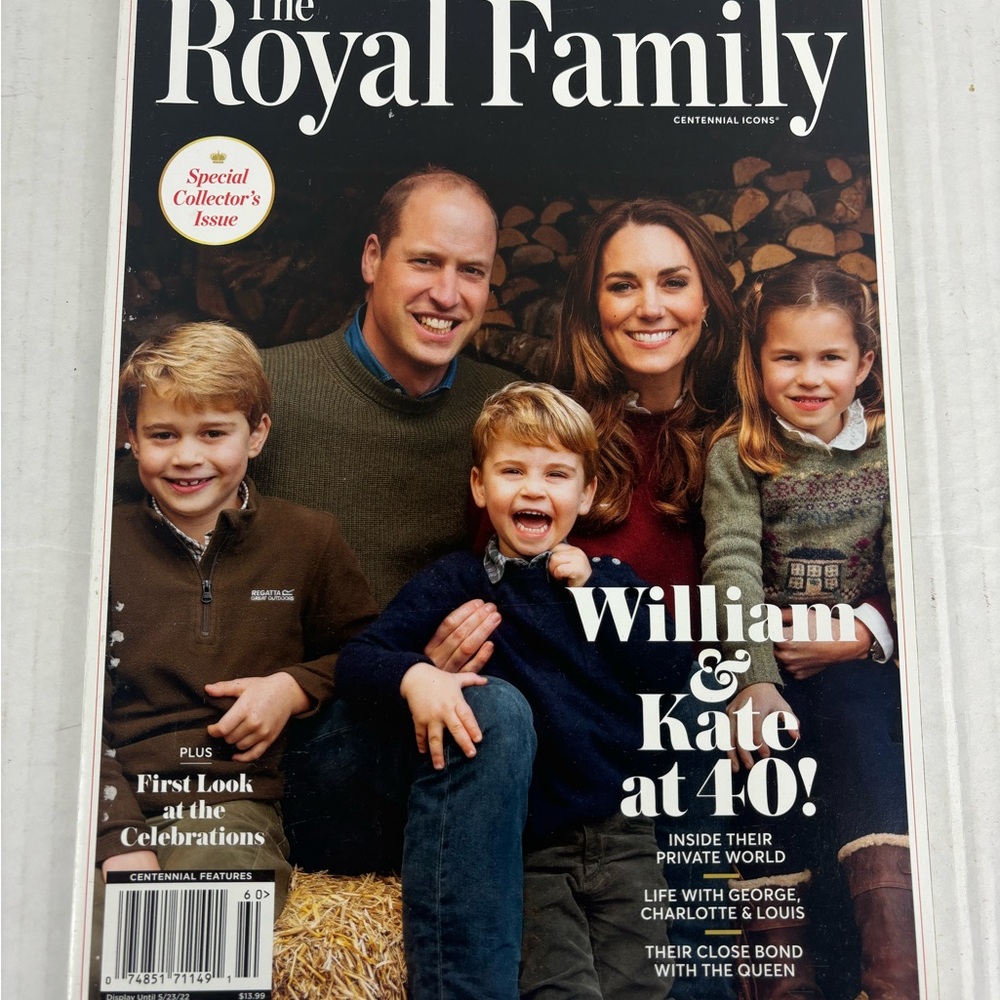 The Royal Family Willam & Kate at 40!
